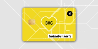 Eine Grafik der BVG Guthabenkarte