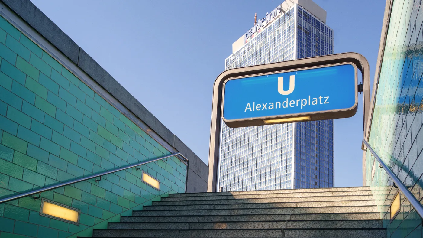 Portalaufgang U-Bahnhof Alexanderplatz