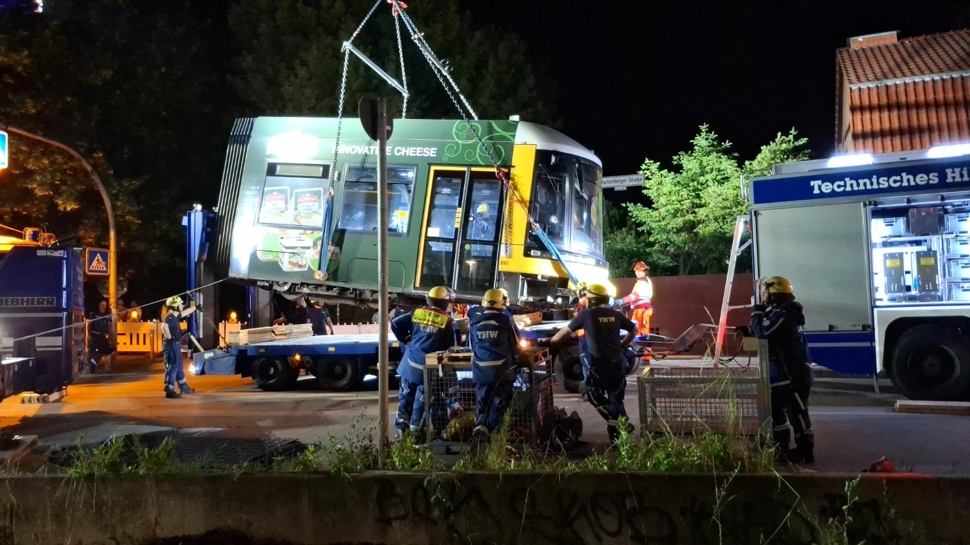 Tramunfall Neu-Hohenschönhausen
