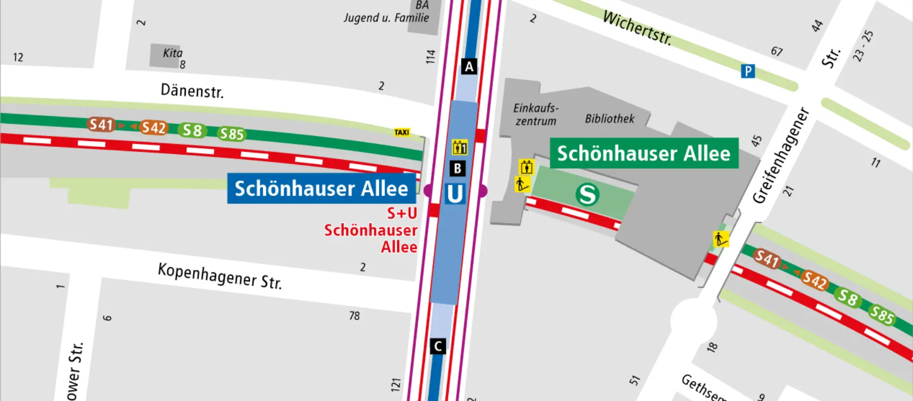 S U Schönhauser Allee: Haltestelleninfo | BVG