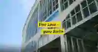 "Eine Linie - ganz Berlin" steht vor dem Hintergrund der U-Bahnstation Warschauer Straße.