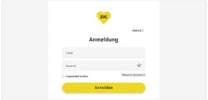 Managing your account | BVG