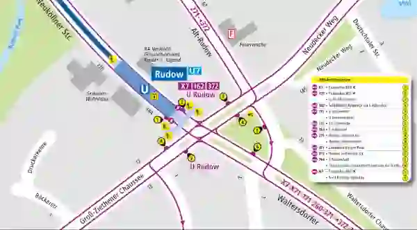Vorschaubild Standortplan U Rudow