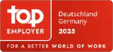 Arbeitgebersiegel top Employer 2025